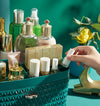 Desktop dustproof cosmetics storage box