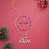 Happy New Year English Letter Happy New Year Fashion Classic Women's Necklace