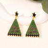 New Year Tree Girl Gift Earrings